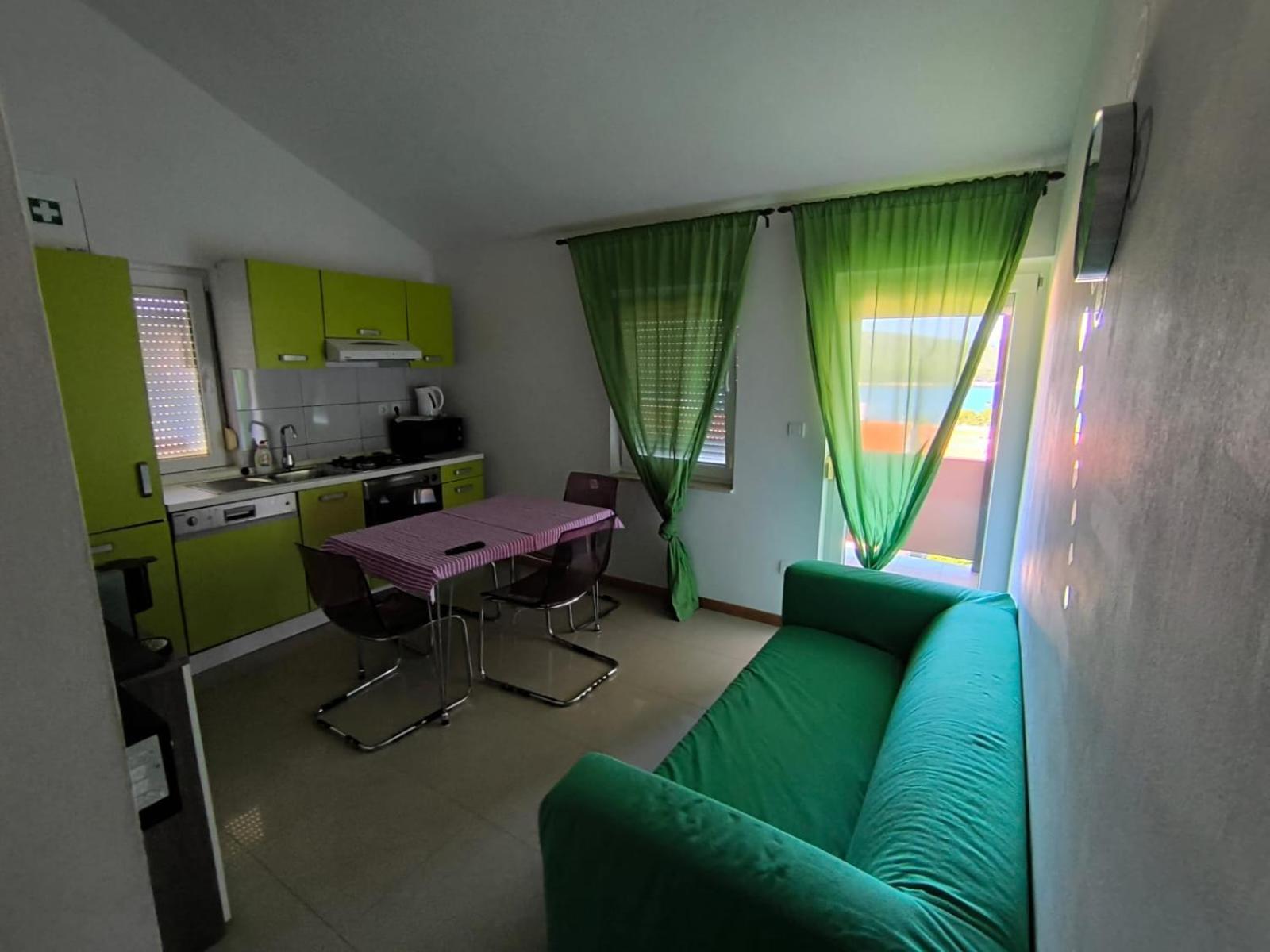 Apartments Pongrac Cres Bagian luar foto